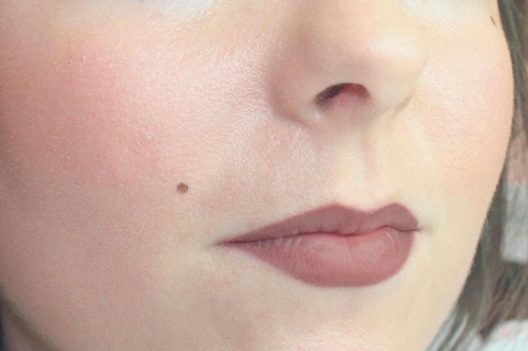 Déborah après dermopigmentation