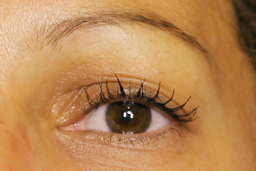 Sourcil avant d'être étoffé