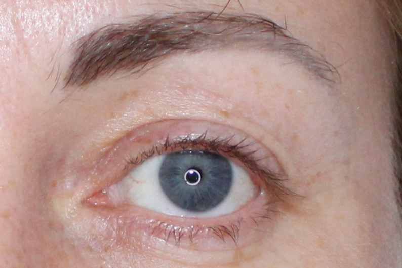 Sourcils avant dermopigmentation sophistiquée