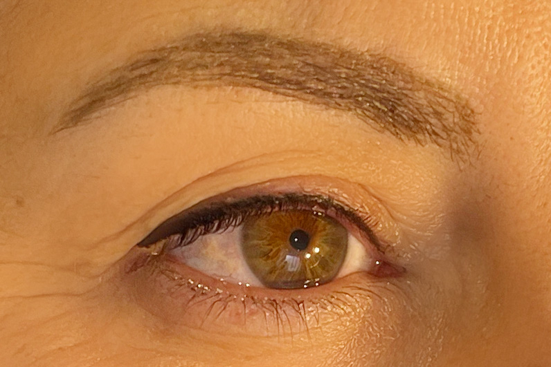 Oeil de biche après 4