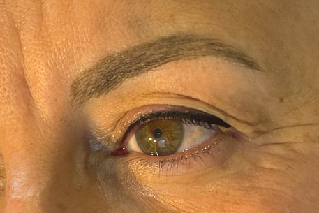 Sourcil après